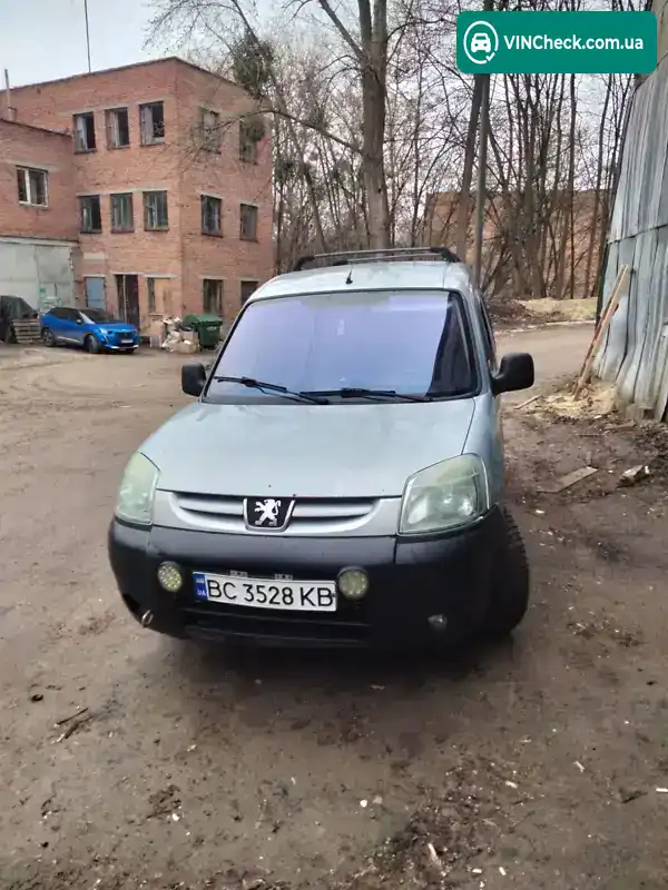 Peugeot Partner 2004, фото з оголошення 1 з 20, VIN VF3GBRHYB96015092