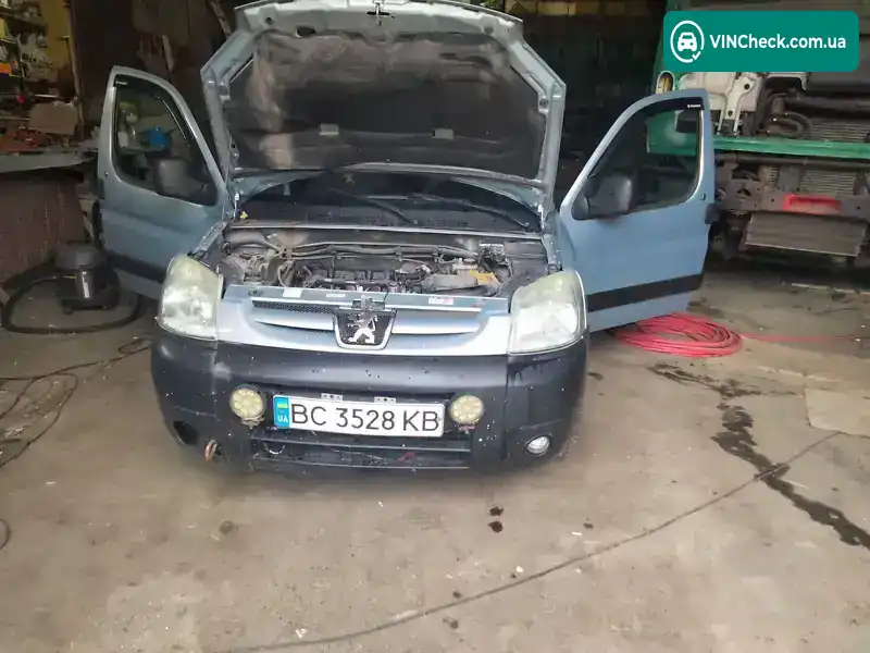 Peugeot Partner 2004, фото з оголошення 2 з 20, VIN VF3GBRHYB96015092