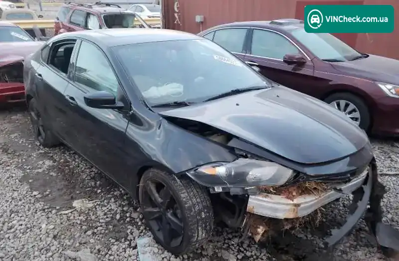 Dodge Dart 2015, фото з оголошення 1 з 3, VIN 1C3CDFBB6FD299017