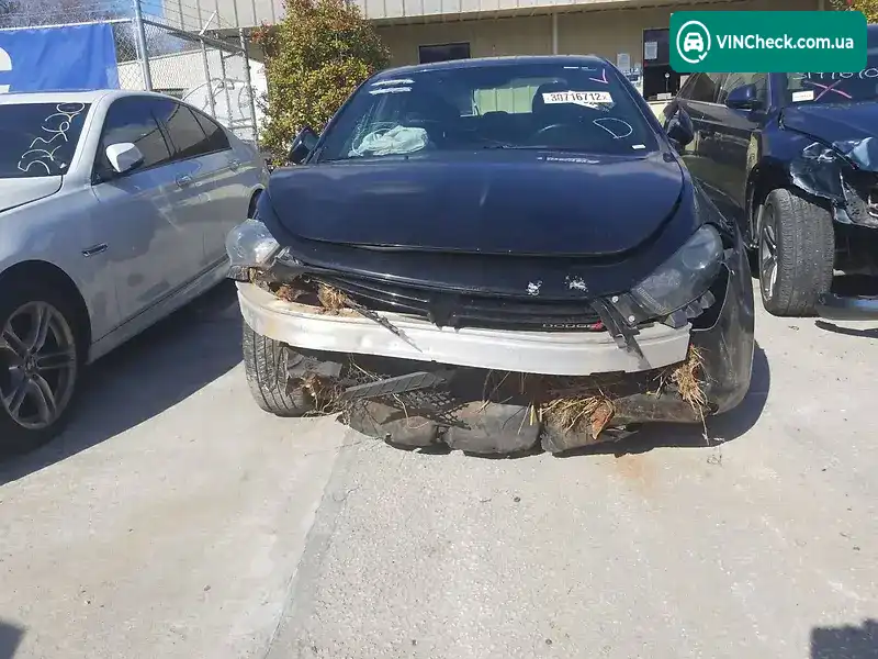 Dodge Dart 2015, фото з оголошення 2 з 3, VIN 1C3CDFBB6FD299017
