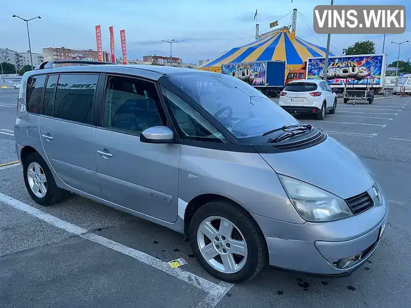Renault Espace 2005, фото з оголошення 2 з 18, VIN VF1JK0UA634354144