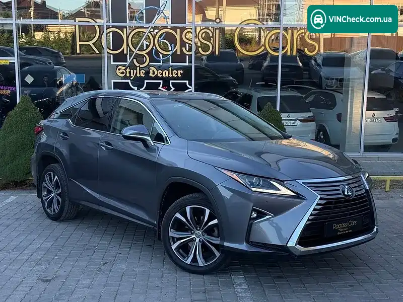 Lexus RX 2017, фото з оголошення 1 з 16, VIN 2T2ZZMCAXHC057943