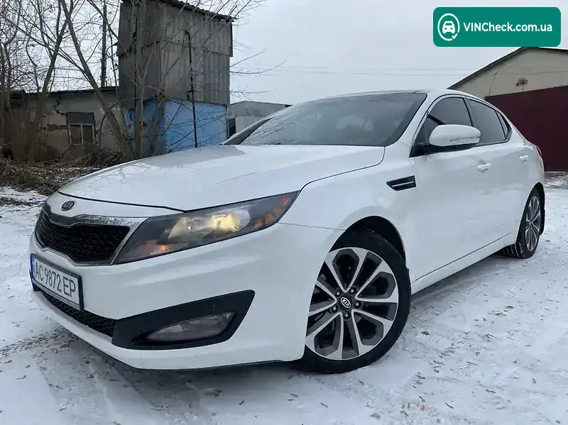 Kia Optima 2012, фото з оголошення 1 з 20, VIN KNAGM4A75C5242518