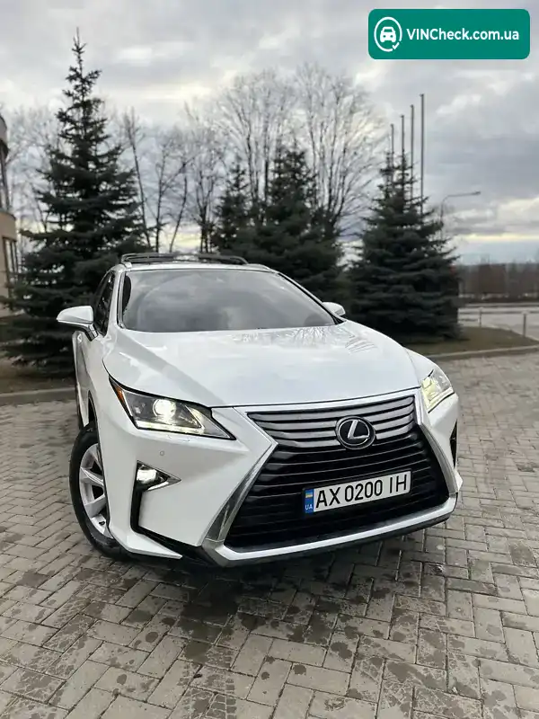 Lexus RX 2017, фото з оголошення 1 з 20, VIN 2T2BZMCA4HC121363