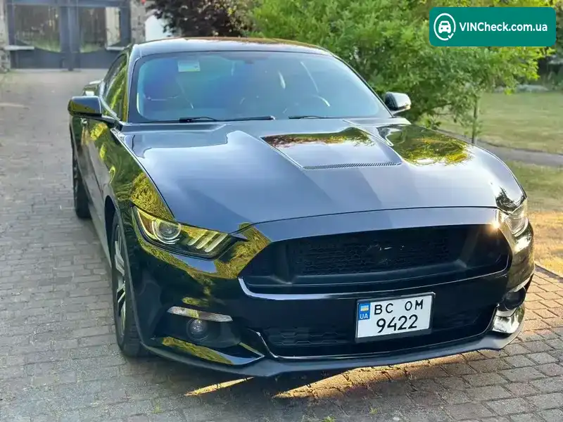 Ford Mustang 2017, фото з оголошення 1 з 19, VIN 1FA6P8TH6H5279643