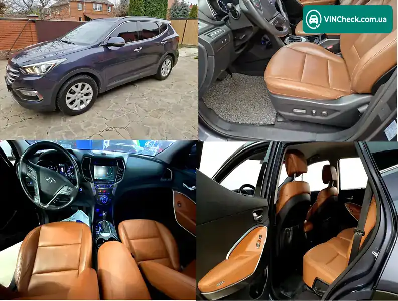 Hyundai Santa FE 2016, фото з оголошення 1 з 20, VIN KMHSW81UBGU667374