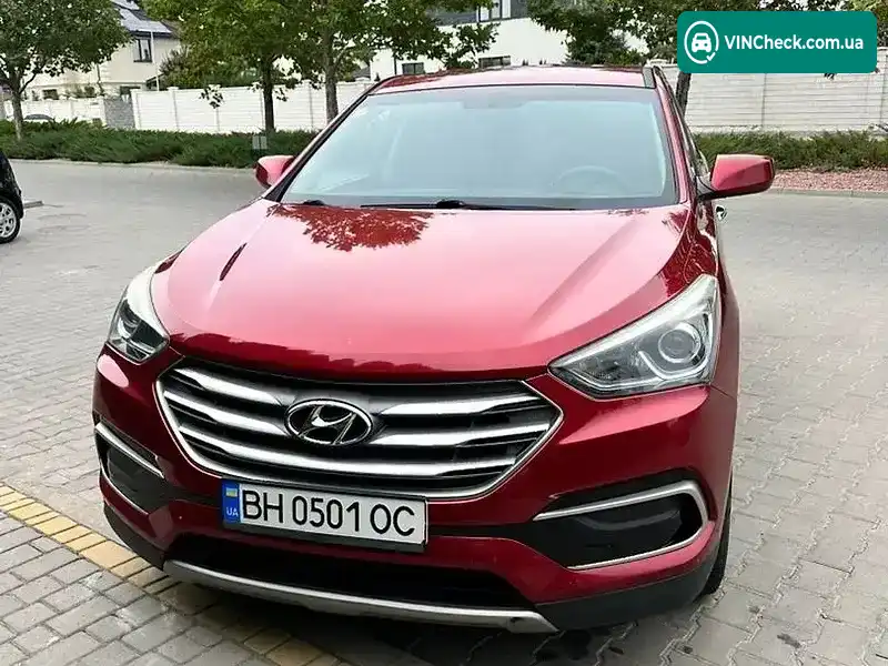 Hyundai Santa FE 2017, фото з оголошення 1 з 20, VIN 5XYZT3LB7HG496790