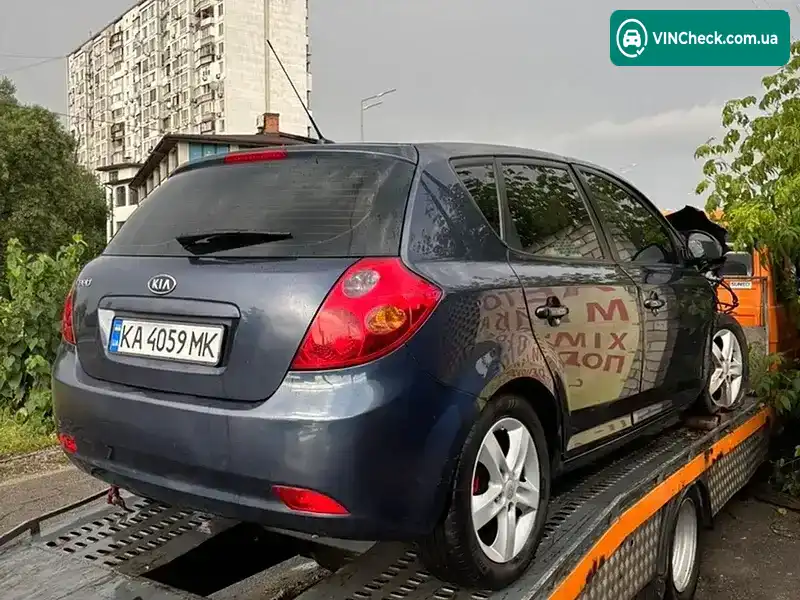 Kia Ceed 2008, фото з оголошення 2 з 17, VIN U5YFF24239L141169