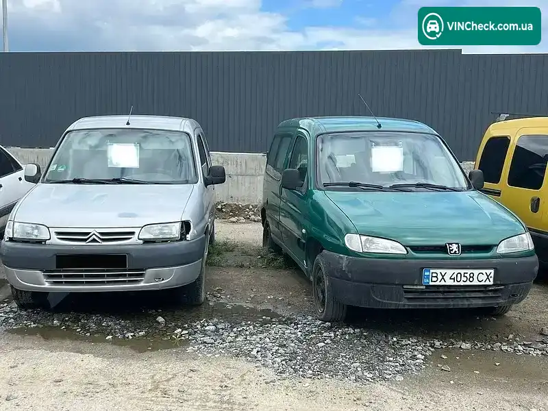 Peugeot Partner 2001, фото з оголошення 1 з 5, VIN VF35BHFXF60351101