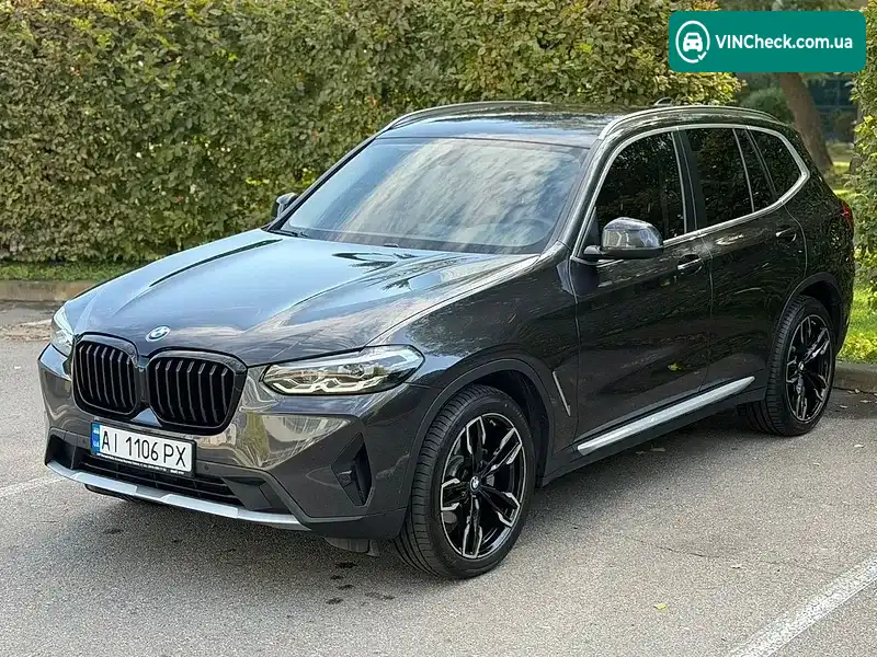 BMW X3 2022, фото з оголошення 2 з 20, VIN WBA35BZ080N147552