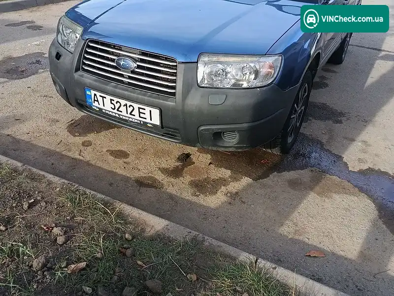 Subaru Forester 2006, фото з оголошення 1 з 8, VIN JF1SG5LE57G099081