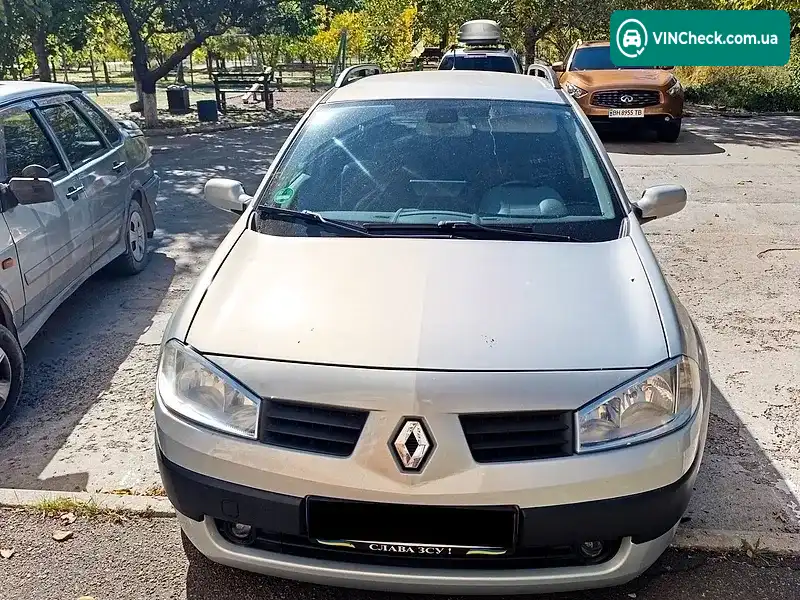 Renault Megane 2004, фото з оголошення 2 з 6, VIN VF1KM0H0H30008244