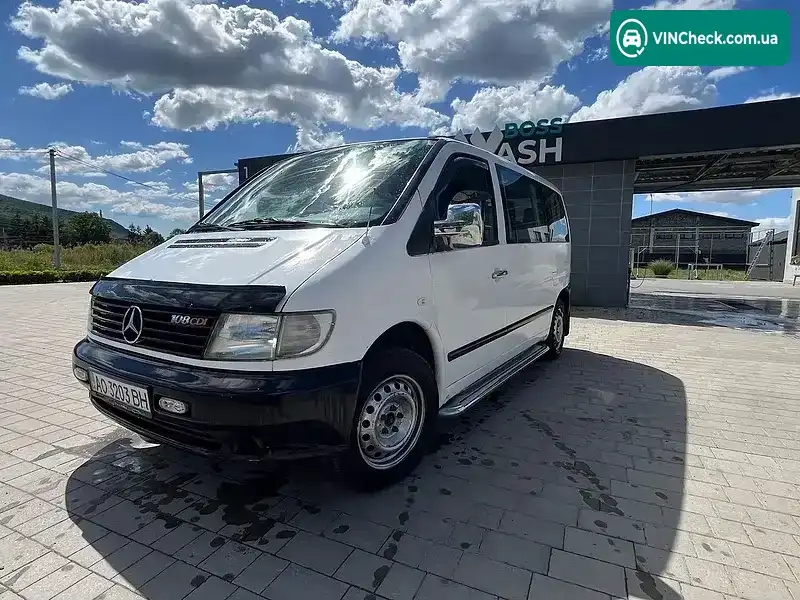 Mercedes-Benz Vito 2003, фото з оголошення 2 з 20, VIN WDF63809413522330