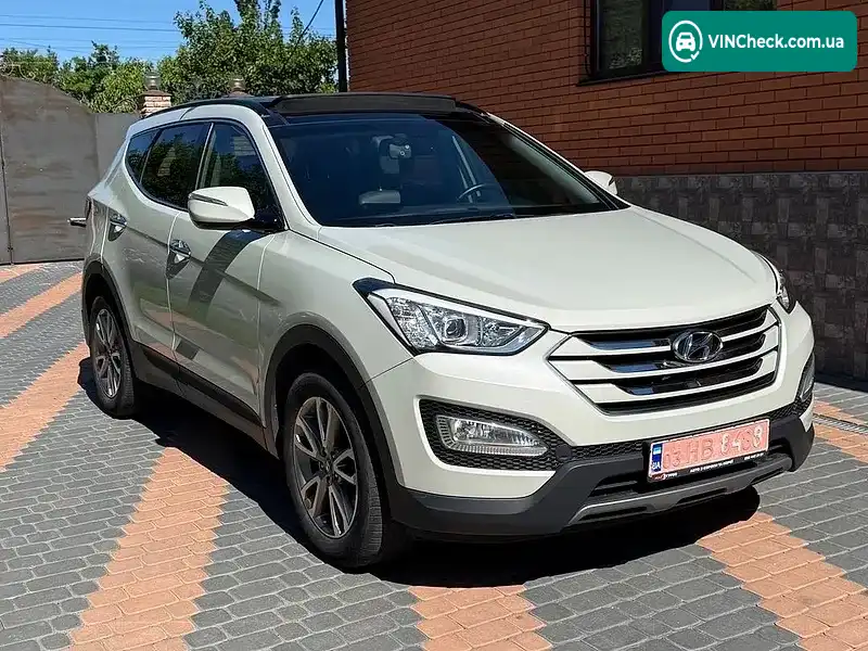 Hyundai Santa FE 2013, фото з оголошення 2 з 20, VIN KMHSW81UDEU261208