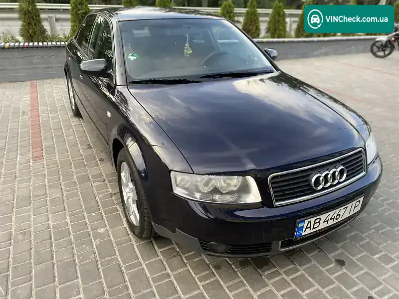 Audi A4 2003, фото з оголошення 2 з 20, VIN WAUZZZ8EX3A316857