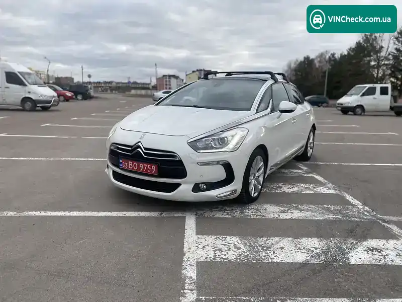 Citroen DS5 2014, фото з оголошення 1 з 20, VIN VF7KFAHWTES510576