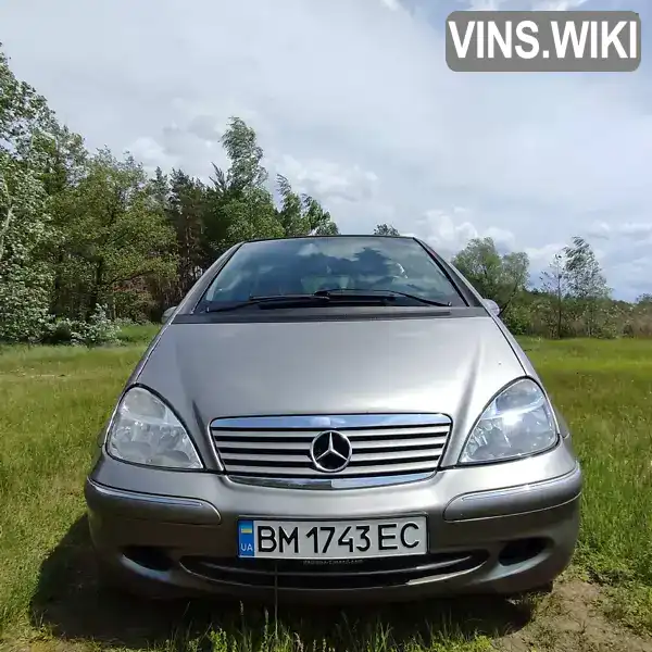 Mercedes-Benz A-Class 2004, фото з оголошення 2 з 10, VIN WDD1680091K036506