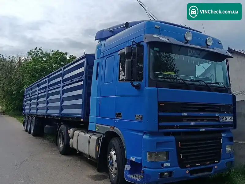 DAF XF 95.430 1999, фото з оголошення, VIN XLRTE47XS0E497084