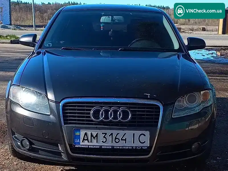 Audi A4 2007, фото з оголошення 2 з 18, VIN WAUZZZ8E57A196746
