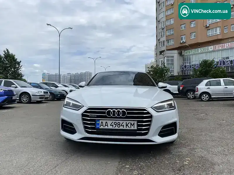 Audi A5 2018, фото з оголошення 2 з 20, VIN WAUBNCF57JA113077