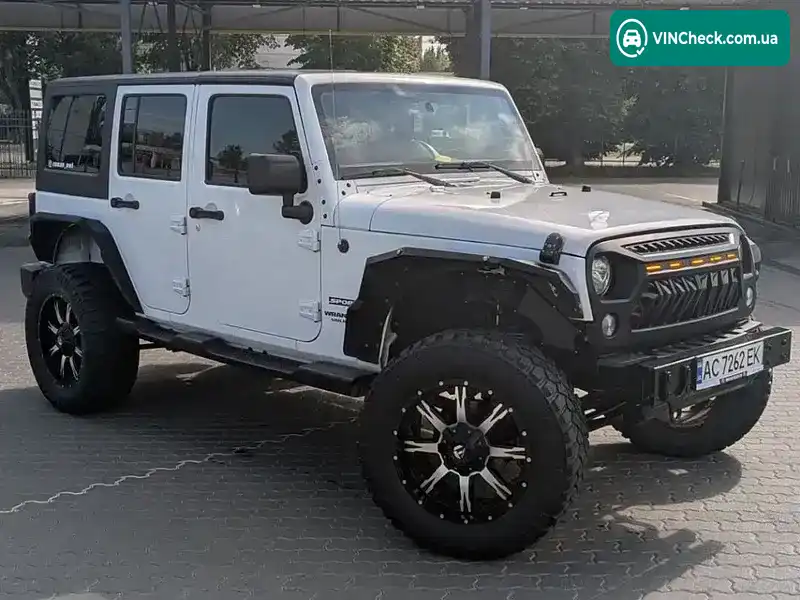 Jeep Wrangler 2016, фото з оголошення 1 з 8, VIN 1C4BJWDG5HL561918
