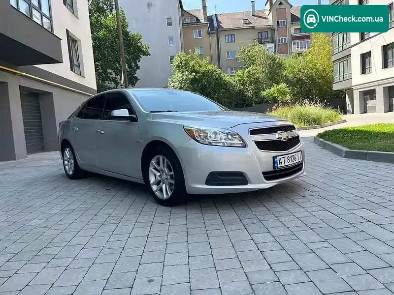 Chevrolet Malibu 2012, фото з оголошення 1 з 20, VIN 1G11D5RR1DF110199