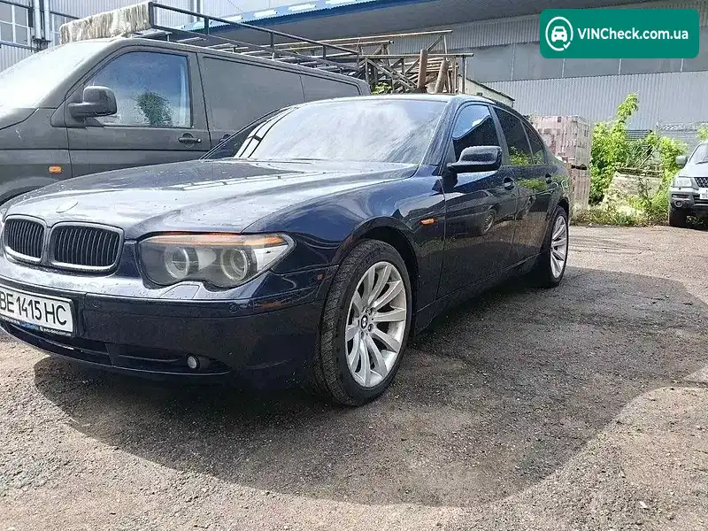 BMW 7 Series 2003, фото з оголошення 2 з 10, VIN WBAGL61090DM62764