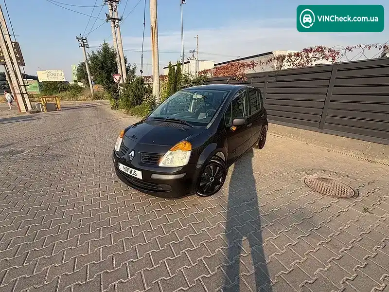 Renault Modus 2006, фото з оголошення 1 з 19, VIN VF1JP0F0534833998