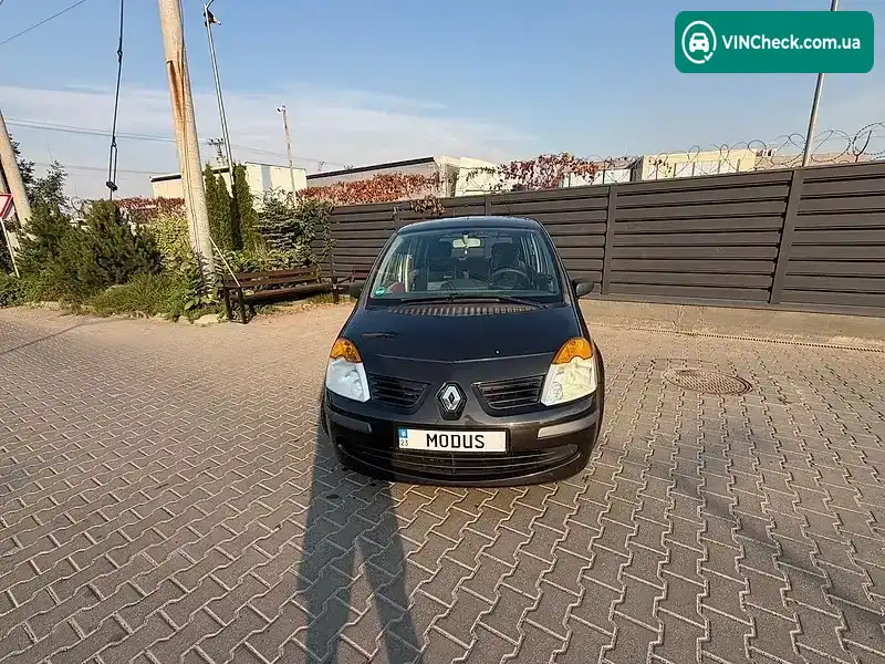 Renault Modus 2006, фото з оголошення 2 з 19, VIN VF1JP0F0534833998
