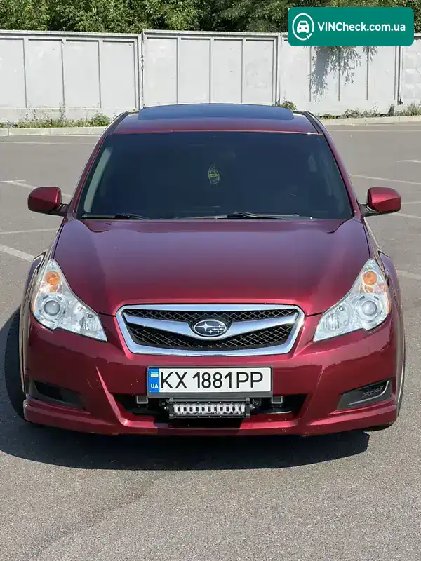 Subaru Legacy 2011, фото з оголошення 2 з 20, VIN 4S3BMBG64C3014618