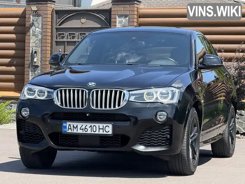 BMW X4 2015, фото з оголошення 2 з 21, VIN WBAXX510300E89449
