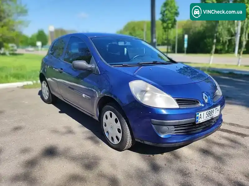 Renault Clio 2007, фото з оголошення 1 з 20, VIN VF1CR1G0H37677595