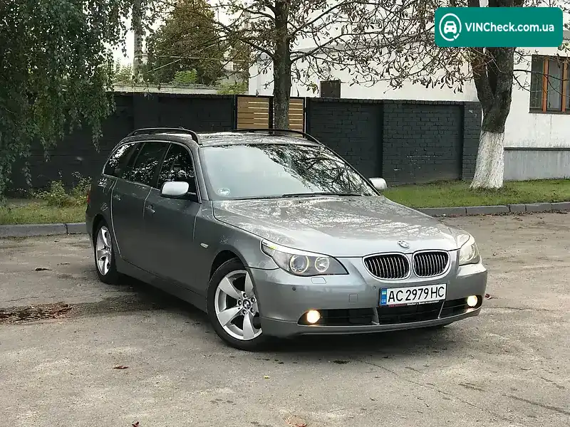 BMW 5 Series 2005, фото з оголошення 1 з 20, VIN WBANJ51030B437068