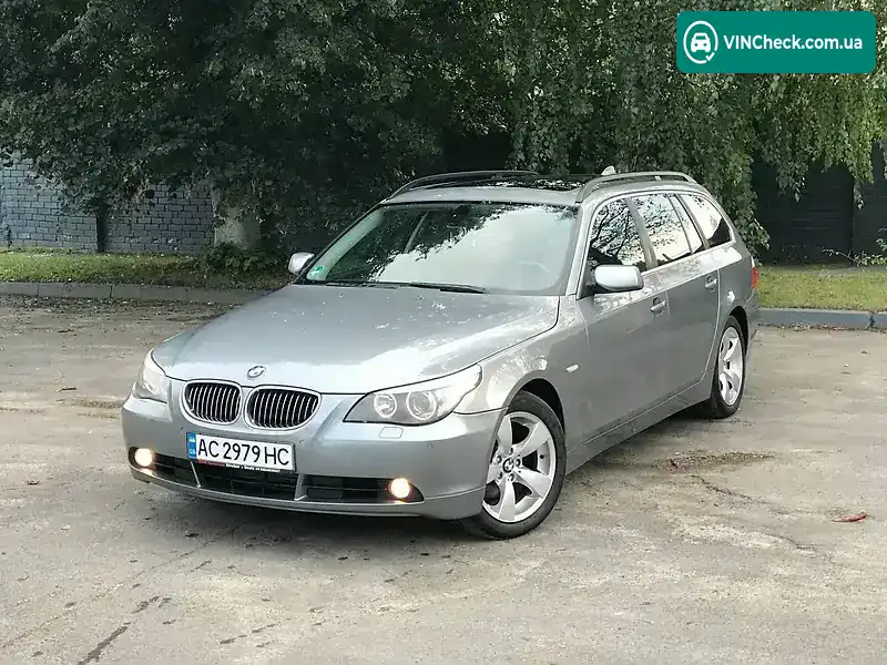 BMW 5 Series 2005, фото з оголошення 2 з 20, VIN WBANJ51030B437068
