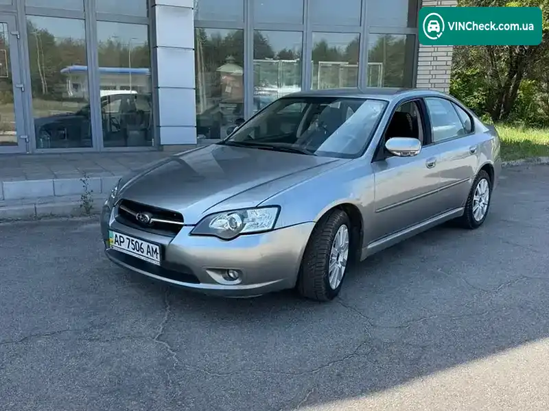 Subaru Legacy 2006, фото з оголошення 1 з 12, VIN JF1BL5LS56G021795