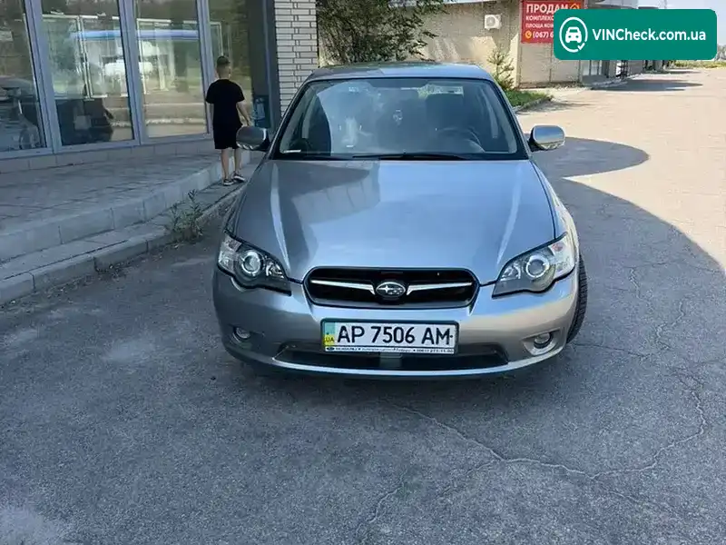 Subaru Legacy 2006, фото з оголошення 2 з 12, VIN JF1BL5LS56G021795