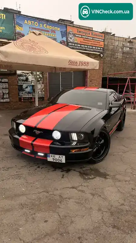 Ford Mustang 2007, фото з оголошення 1 з 21, VIN 1ZVHT82H485149504