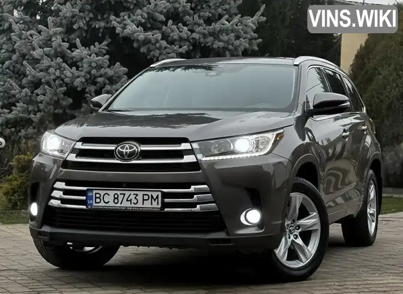 Toyota Highlander 2017, фото з оголошення 1 з 21, VIN 5TDDZRFH7HS456210