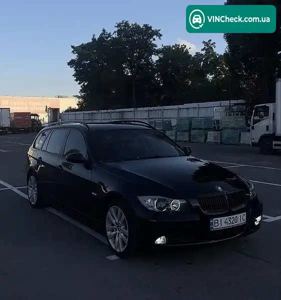 BMW 3 Series 2006, фото з оголошення 1 з 15, VIN WBAVU31000KY38105