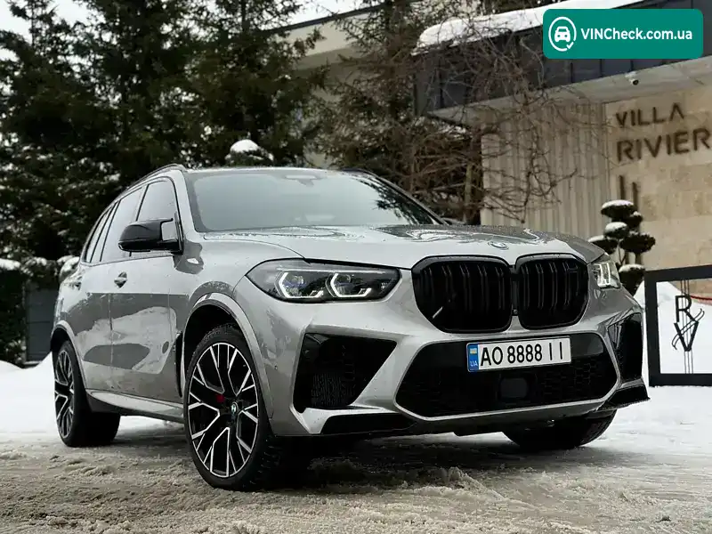 BMW X5 M 2022, фото з оголошення 1 з 21, VIN WBSJU010109L28474