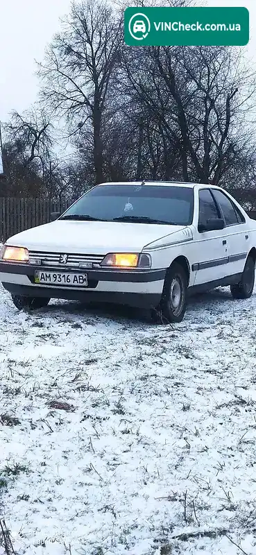 Peugeot 405 1990, фото з оголошення 1 з 14, VIN VF315BDD208776357