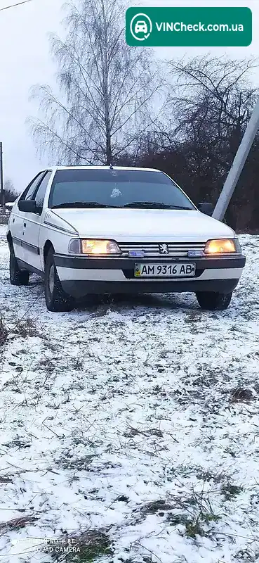 Peugeot 405 1990, фото з оголошення 2 з 14, VIN VF315BDD208776357