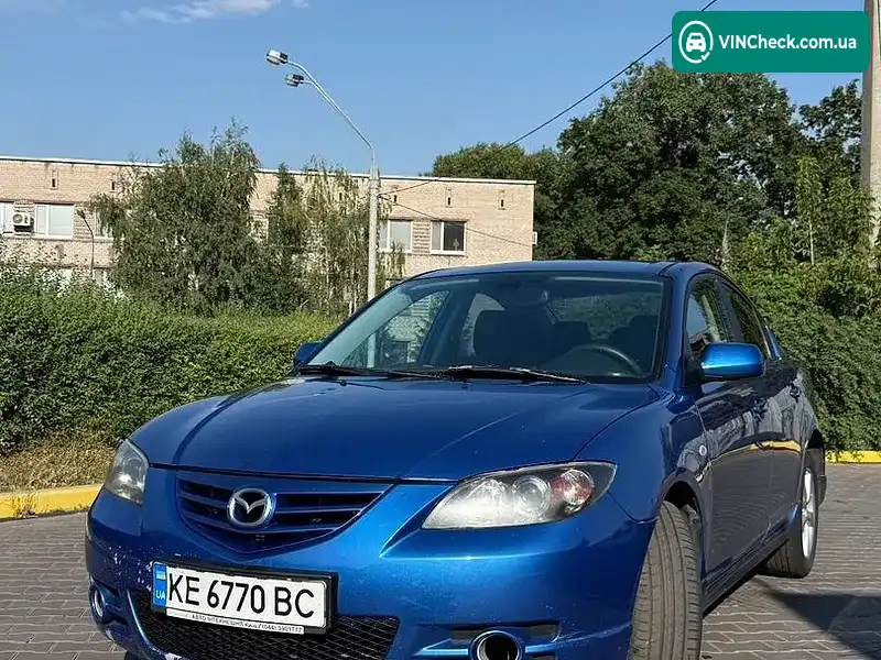 Mazda 3 2005, фото з оголошення 1 з 11, VIN JMZBK12F261284355