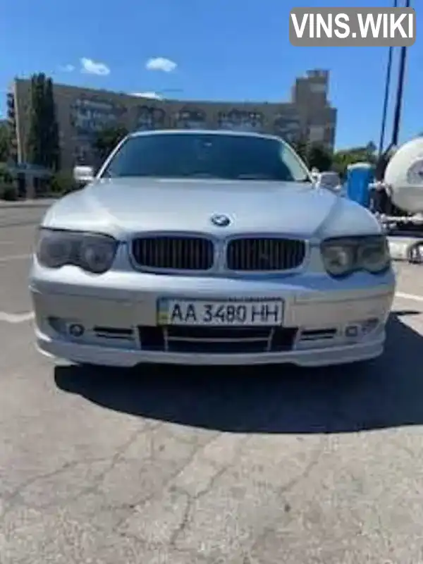 BMW 7 Series 2002, фото з оголошення 1 з 10, VIN WBAGL61010DM55744