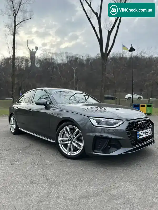 Audi A4 2020, фото з оголошення 2 з 20, VIN WAUDAAF46MN008446
