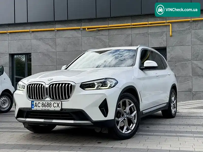 BMW X3 2021, фото з оголошення 1 з 20, VIN 5UX43DP09N9K68858