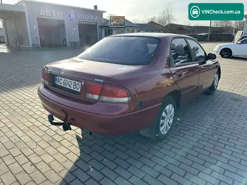 Mazda 626 1995, фото з оголошення 1 з 8, VIN JMZGE12A201281770