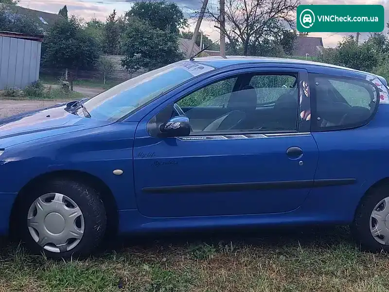 Peugeot 206 2004, фото з оголошення 1 з 20, VIN VF32CHFXA44366878