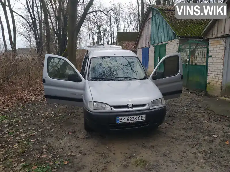 Peugeot Partner 2000, фото з оголошення 1 з 12, VIN VF35FKFXE60248960