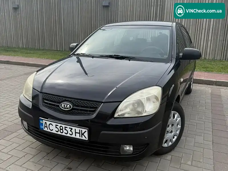 Kia Rio 2007, фото з оголошення 1 з 17, VIN KNEDE241276274458